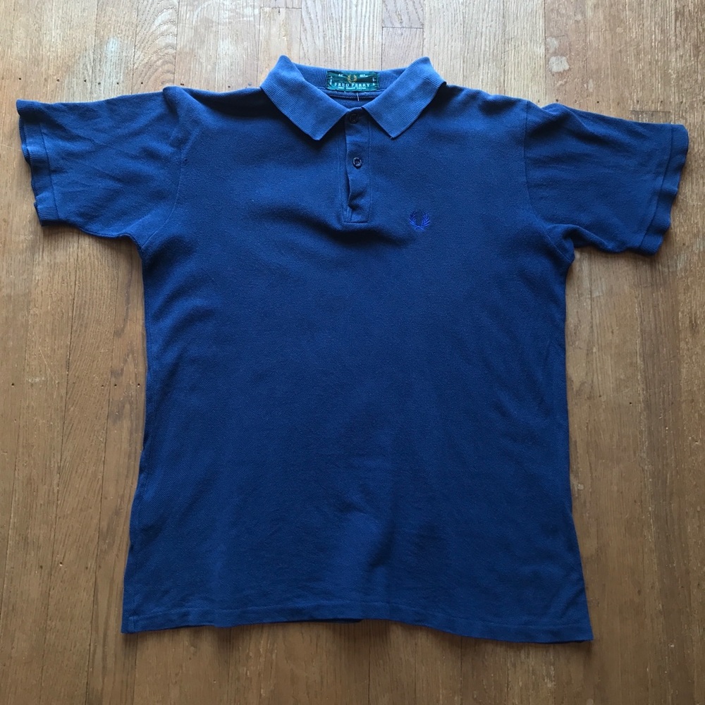 Vintage Fred Perry Navy Polo
